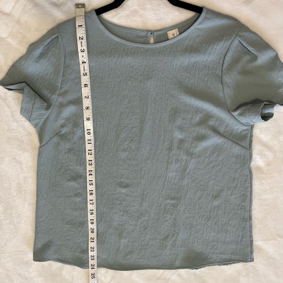 Westmccn Boxy Green and Blue Short Sleeve T-Shirt.  #059 - Picture 5 of 6